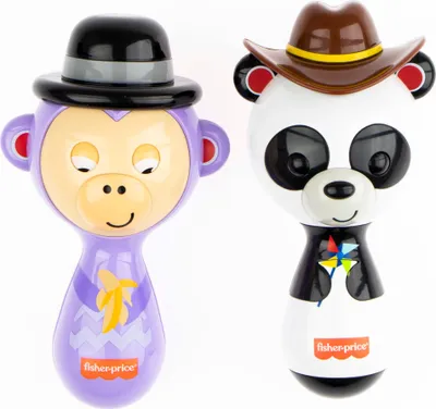 Zdjęcie produktu dla Fisher-Price Maracas, Instrument muzyczny zabawka, Marakasy, 3 lat(a), AAA, Wielobarwny