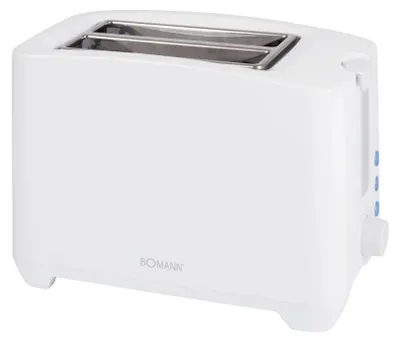 Image de BOMANN 660651 BOMANN TA 6065 CB Toaster weiß