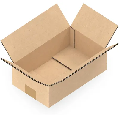 Produktbild von KK Verpackungen 5 Stück Versandkartons 450 x 280 x 150 mm Kartons 2-wellig BC-Welle, Faltkartons