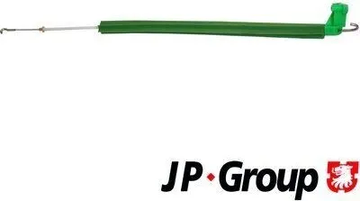 Produktbild von JP GROUP Seilzug Türentriegelung vorne links 1171000570 für AUDI 100 Limousine (44, 44Q, C3) 100 Avant (44, 44Q, C3) V8 (441, 442, 4C2, 4C8)