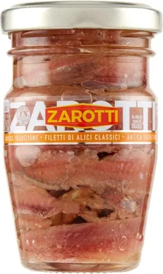 Obrázek produktu pro Zarotti italské filety z ančoviček 80 g