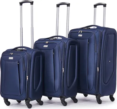 Produktbild von EG VS-128|VERTICAL STUDIO "Tromso" 20" 24" 28" Stoffkoffer 3er-Set navy