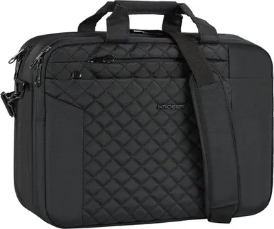Produktbild von Famanu Laptop Tasche 17 Zoll wasserabweisend - Schwarz