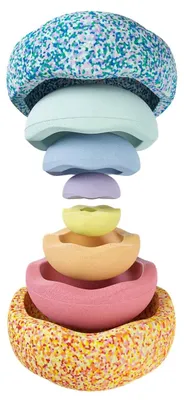 Produktbild von Stapelstein Inside Set Bewegungsspielzeug 3-teilig Pastell, bis 50 kg belastbar