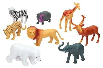 Image de Animaux sauvages, 8pcs.