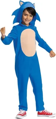 Produktbild von Sonic The Hedgehog Movie Kostüm für Kinder Kindergröße: 110-116