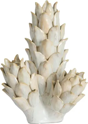 Produktbild von Light & Living - Vase Carciofo - Creme - 19,5x17x27,5cm