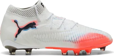 A single Puma soccer cleat shown from the side on a white background.