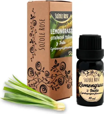 Zdjęcie produktu dla Olejek eteryczny z trawy cytrynowej z Indii - 10ml