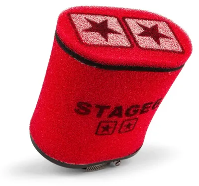 Produktbild von STAGE6 Doppelschicht 70mm roter Sportluftfilter