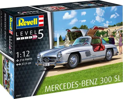 Produktbild von Revell 7657 Mercedes Benz 300 SL Revell Modellbausatz