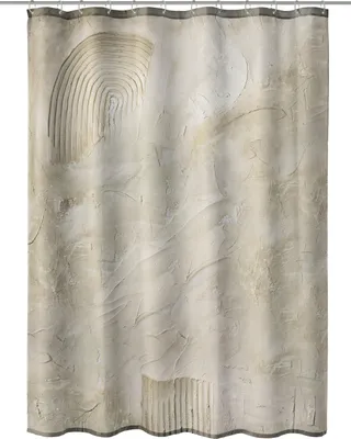 Produktbild von Kleine Wolke Duschvorhang Textil ART Natur 180 x 200 cm