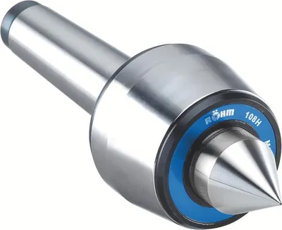 Produktbild von Röhm Mitlaufende Zentrierspitzen 60°, MK  3, Größe 106, Genauigkeitsausführung - 318227