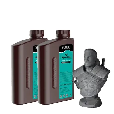 Obrázek produktu pro SUNLU pryskyřice pro 3D tiskárny, nylonová, objem 1000 g, tmavě šedá, nylonová