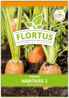 Produktbild von Möhre Nantaise 2 | Möhrensamen von FLORTUS