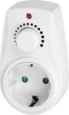 Zdjęcie produktu dla Ściemniacz z dodatkowym gniazdem sieciowym 2P+Z Schuko max.280W OR-AE-13114(GS)