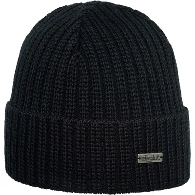 Produktbild von Eisglut Jocheng Wolle Wintermütze schwarz