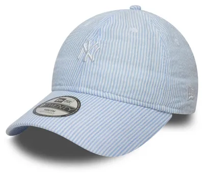 Produktbild von New Era Kids Cap MLB 9FORTY Seersucker New York Yankees pastel blue Youth