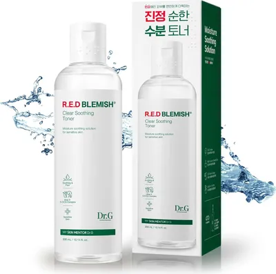 Image de Doctor.G Red Blemish clear apaisant toner 300 ml - Tonique apaisant pour peaux sensibles