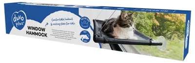 Produktbild von Duvo+ Fensterhängematte schwarz