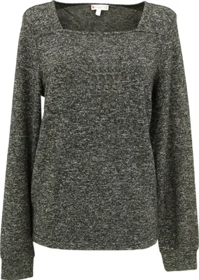 Produktbild von 28328 Street One, , Damen Pullover, Feinstrick, schwarz meliert, 36
