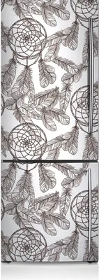 Produktbild von Aufkleber Kühlschrankmagnete Dekoration Kühlschrankfolie 60x205 cm - Träume