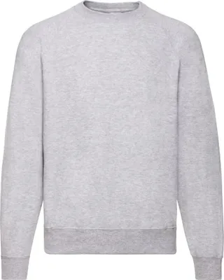 Produktbild von Klassisches Sweatshirt Raglan-Schweiß - Heather Grau, L