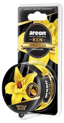 Zdjęcie produktu dla Aromatyzator Areon Ken Vanilla Black