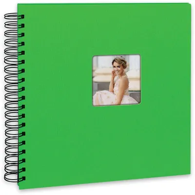 Immagine prodotto di Album a spirale ZEP Misty verde 25x25 cm 50 pagine nere