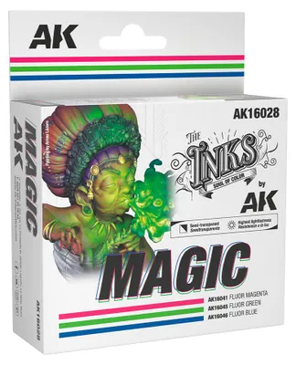 Productafbeelding van AK Interactive AK16028 - Magic Colors Set, 3x30ml - Nieuw