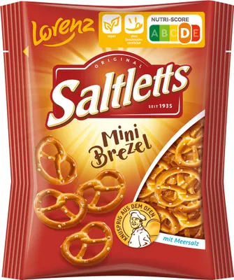 Immagine prodotto di Mini pretzel Lorenz Saltletts conmarino e meno grassi 40g