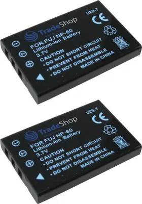 Produktbild von 2x Trade-Shop Li-Ion Akku 3,7V für Medion Life P47002, P47003, P47005, P47006, P47010, X47015 MD41856, MD85146, MD85416, MD85733, MD86064, MD88188, MM85085, MD85961, MD86093, MD86279, MD86461, DC5300