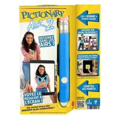 Produktbild von MATTEL GAMES | Pictionary Air 2 – Interaktives Familien- und Gesellschaftsspiel – 8+ HNT74