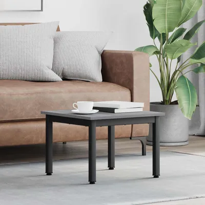Produktbild von "Schlussverkauf" Couchtisch 1 PC  - Modernen Stil - Kaffeetisch - Graues Sonoma 50x50x36 cm Holzwerkstoff  C9647