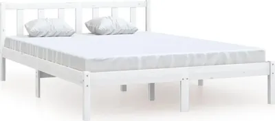 Obrázek produktu pro vidaXL Postel z masivu Bílá borovice 150x200 cm