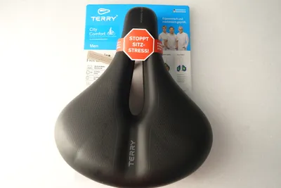 Image de Terry Hommes Selle de vélo Anatomica Flex Gel, Noir