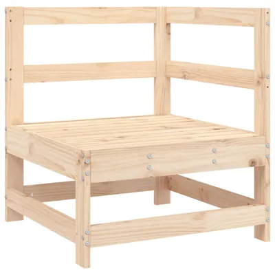 Produktbild von vidaXL Garten-Ecksofa Massivholz Kiefer