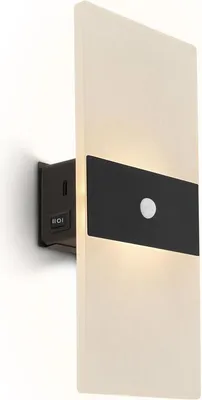 Produktbild von LED Wandleuchte Wandlampe ohne Stromanschluss Bewegungsmelder Akku ohne Bohren