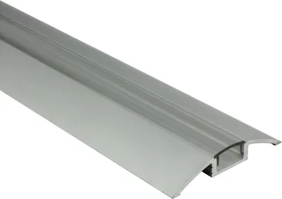 Produktbild von - F01 LED Aluprofil Silber Übergangsprofil 2m klar