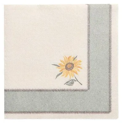 Produktbild von Servietten "ROYAL Collection" 1/4-Falz 40 cm x 40 cm "Sunflower"