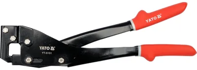 Obrázek produktu pro Yato YT-5131, Lisovací kleště, 0,8 mm, Hliník, Ocel, Titanová, PVC, Ocel, Červená, 345 mm