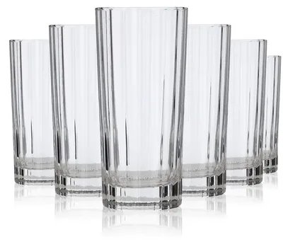 Produktbild von 6x Southern Comfort Whisky Longdrinkglas Whiskyglas Gläser "Quaddro"
