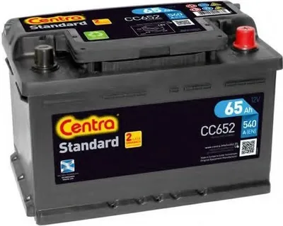 Produktbild von CENTRA Standard Starterbatterie 12V 65Ah 540A/EN LB3 Batterie