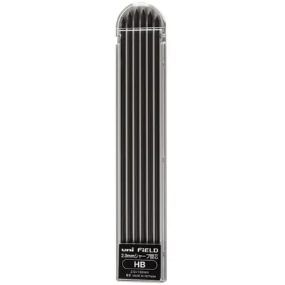 Zdjęcie produktu dla Mitsubishi Pencil Uni Wkłady do ołówka automatycznego Field • 2,0 mm • HB