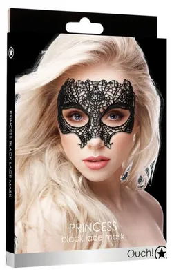 Image de Princesse - Masque en dentelle noire