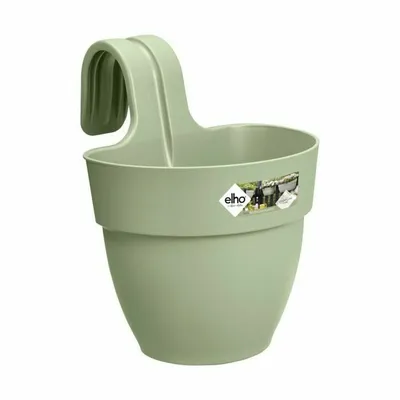 Produktbild von elho® Vibia campana easy Pflanzgefäß S Pistaziengrün zum Einhängen - Kunststoff