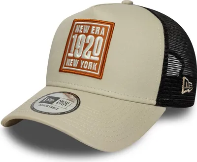 Produktbild von New Era Essential Trucker Cap New York beige/black