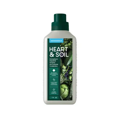 Produktbild von HEART&SOIL Organomineralischer Flüssigdünger für Beeren und Gemüse, 1 l – Konzentrat für bis zu 200 l Gießlösung