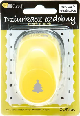Zdjęcie produktu dla Dziurkacz Ozdobny 2,5 Cm Choinka 2