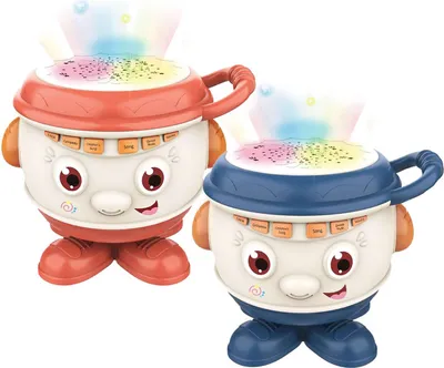 Produktbild von Luna Musik Trommel Baby Musikspielzeug mit Licht und Sound in englischer Sprache
